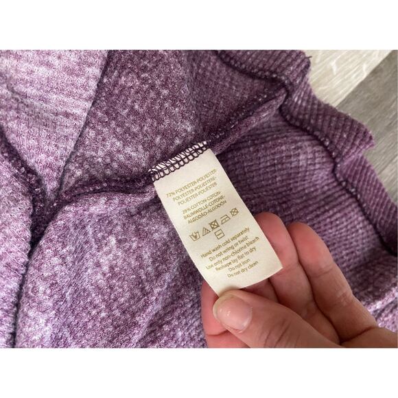 Free People We the Free Kitten Oversized Flowy Tank Top, Purple Sz Large, MP $98 - Picture 2 of 8